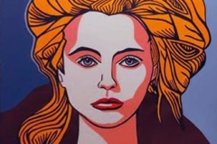 Work-14-_G“Goddess of fire 3”oddess-of-fire-3_-Golden-Acrylic-on-birch-plywood-120-cm-x-120-cm-framed-2